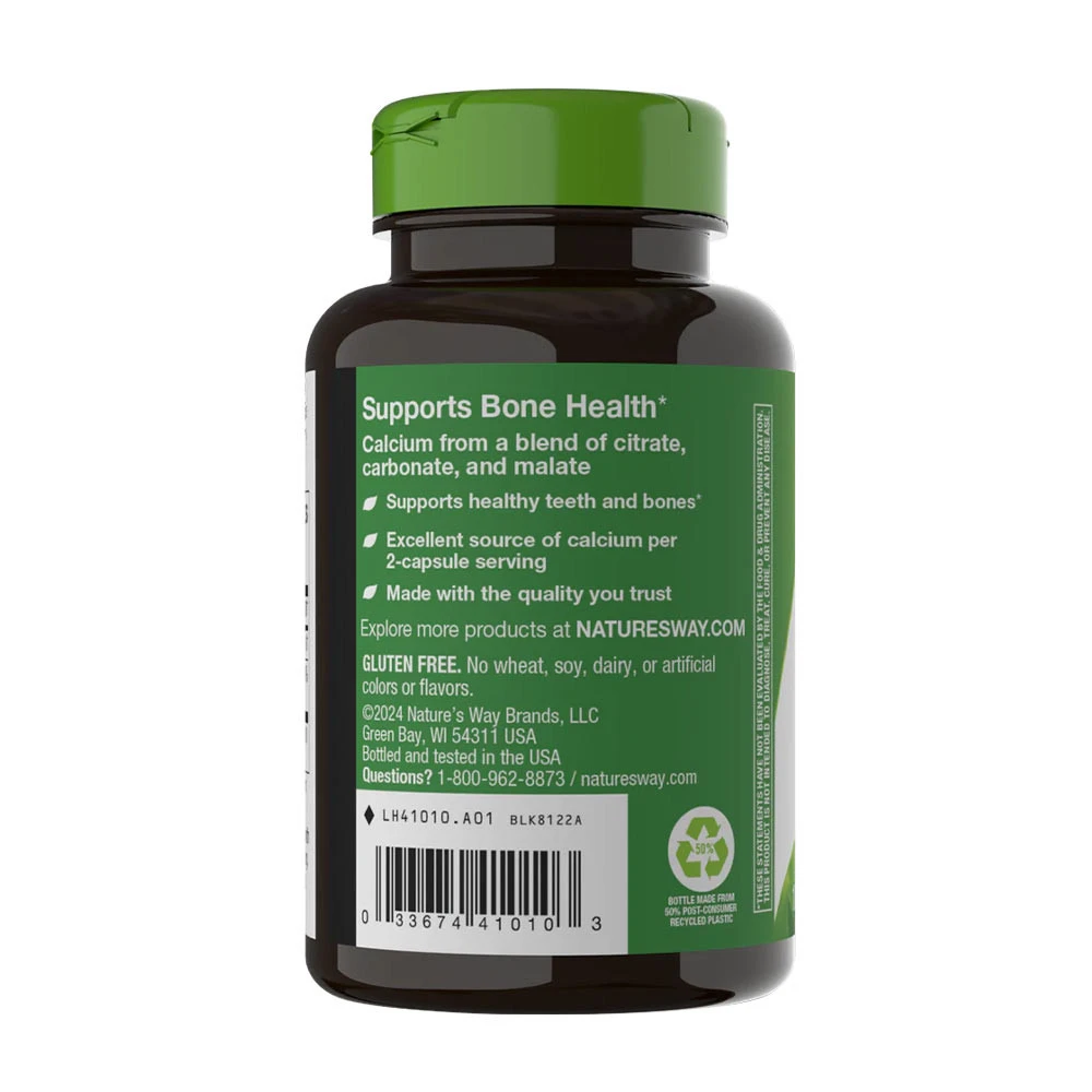 Nature's Way – Calcium Citrate 100 Kapsler - Billede 3