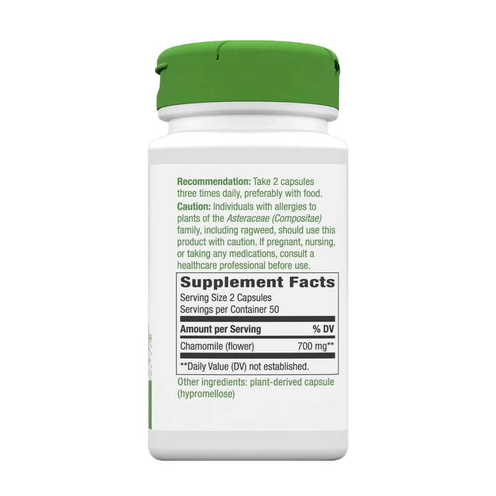 Natures Way - Kamilleblomster 100 kapsler - Billede 2