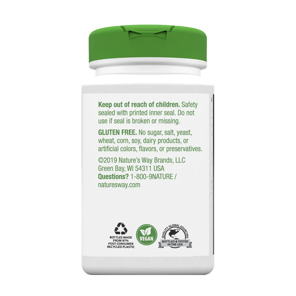 Natures Way - Padderokkegræs 100 Kapsler - Billede 3