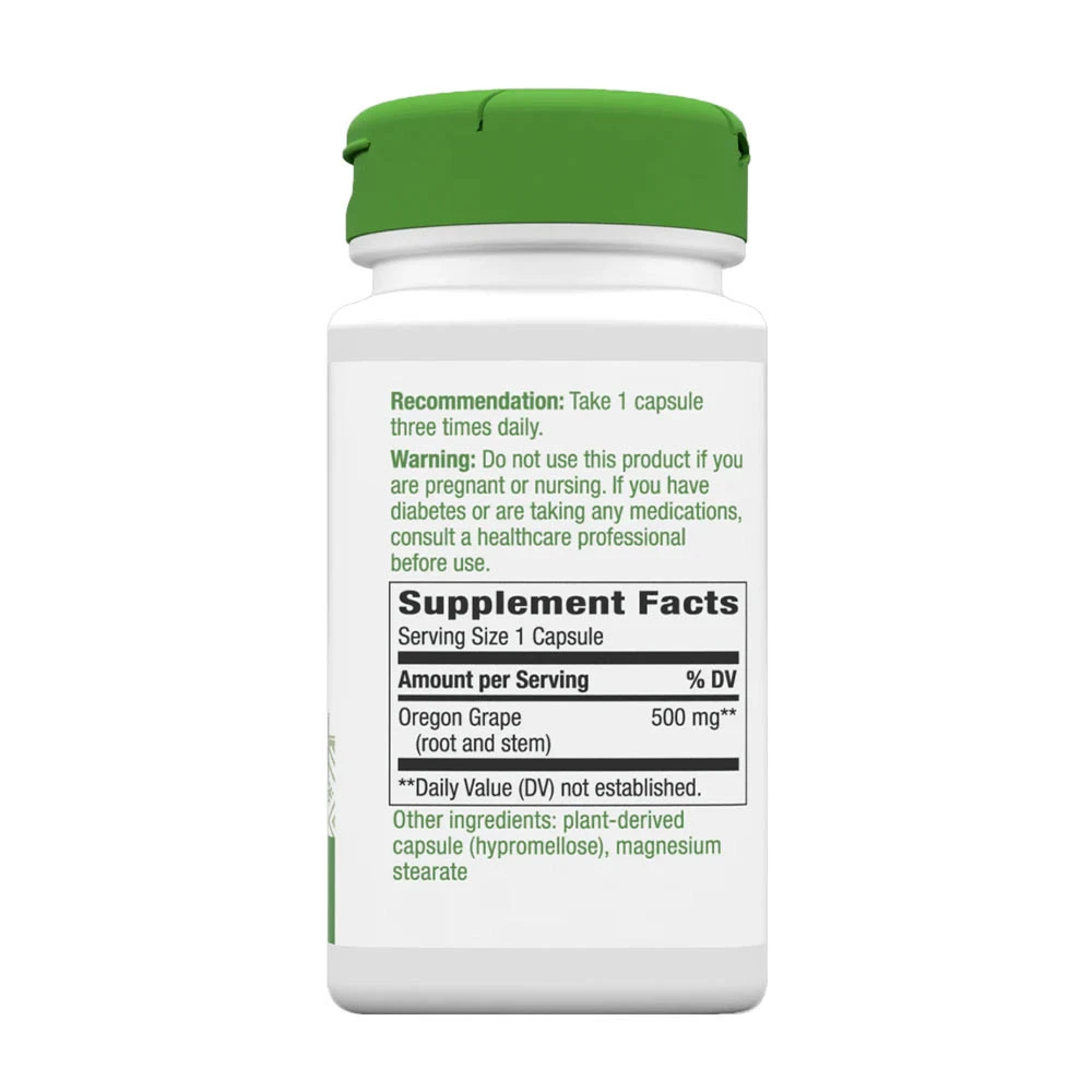 Natures Way - Oregon Grape 90 kapsler - Billede 2