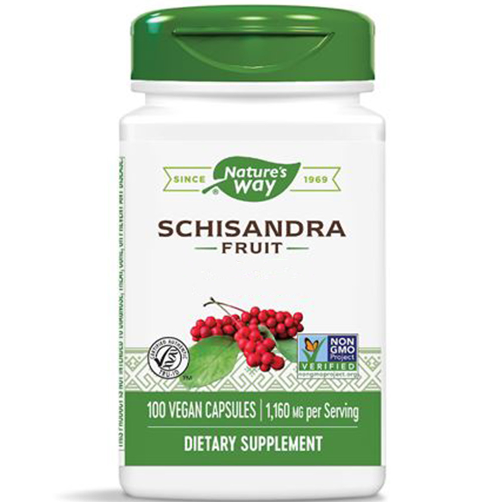 Natures Way - Schisandra Fruit 100 kapsler - Billede 4