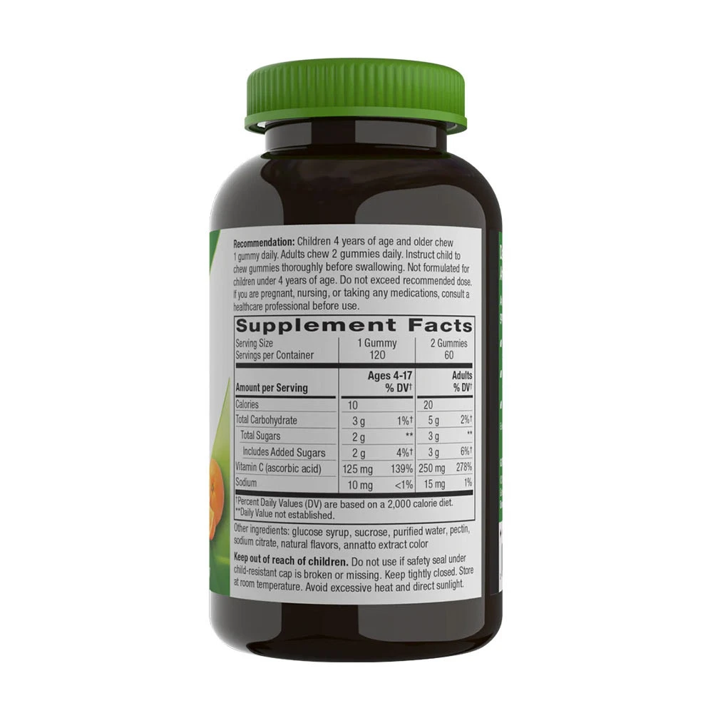 Nature's Way - Vitamin C Gummies 120 stk - Billede 2