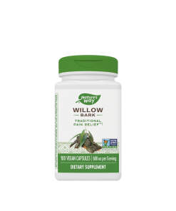 Natures Way Willow Bark (100 Veg Capsules)