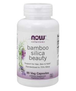 Now Foods - Bamboo Silica Beauty (90 Veg Capsules)