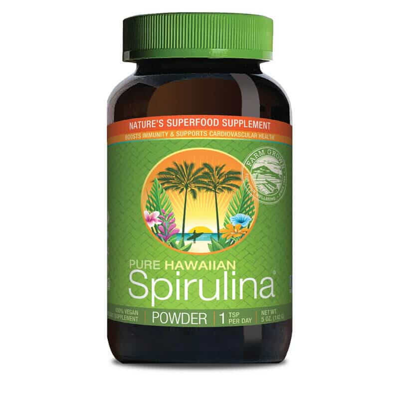 Nutrex - Spirulina fra Hawaii 100% vegansk pulver 142g - Billede 2