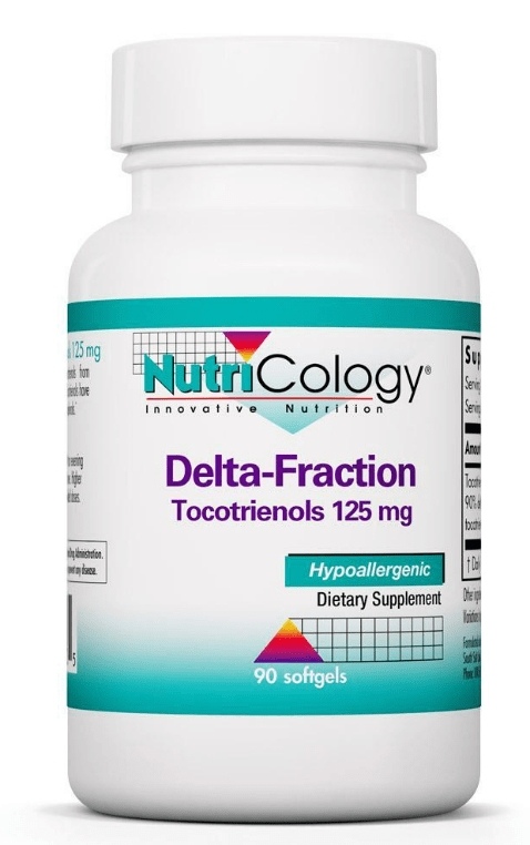 Nutricology - Delta Fraction Tocotrienoler 125 mg, 90 softgels