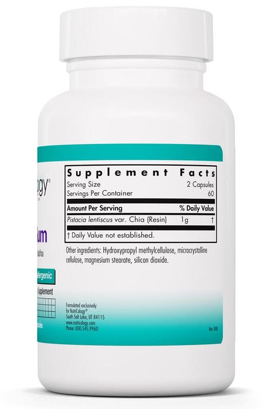 Nutricology - Mastic Gum 120 veg. kapsler - Billede 3