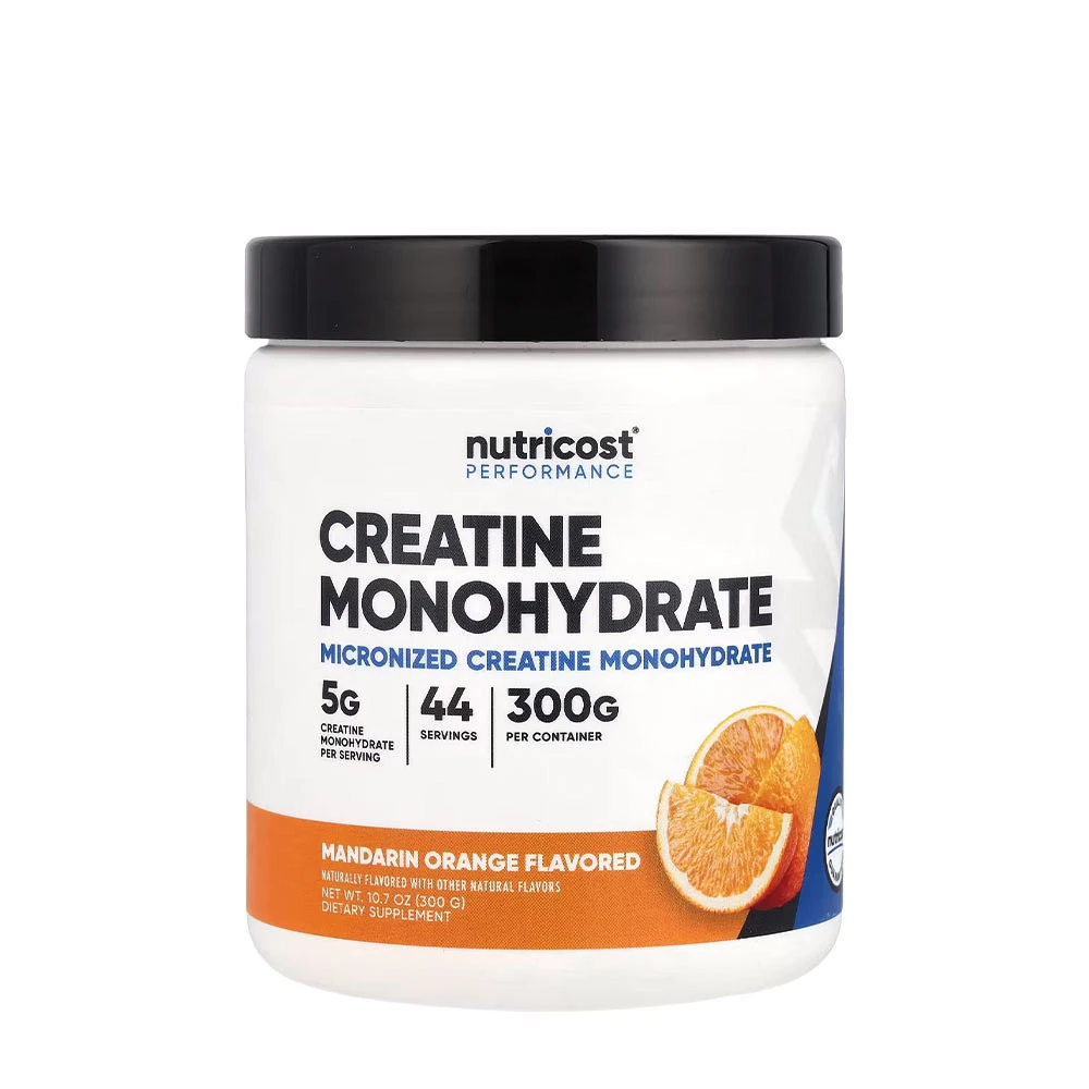 Nutricost - Creatin Monohydratpulver Mandarin Orange 300 g