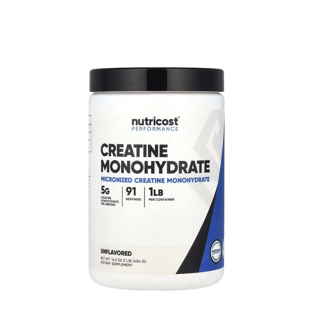 Nutricost - Creatin Monohydrat Pulver 453 g, Usmagssat