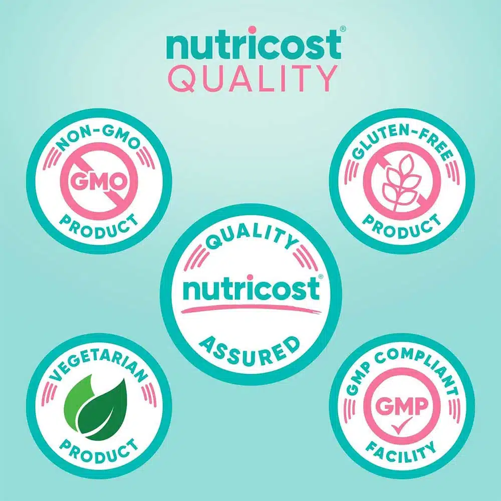 Nutricost - D-Mannose med Tranebærekstrakt til Kvinder 1300 mg (180 Kapsler) - Billede 3