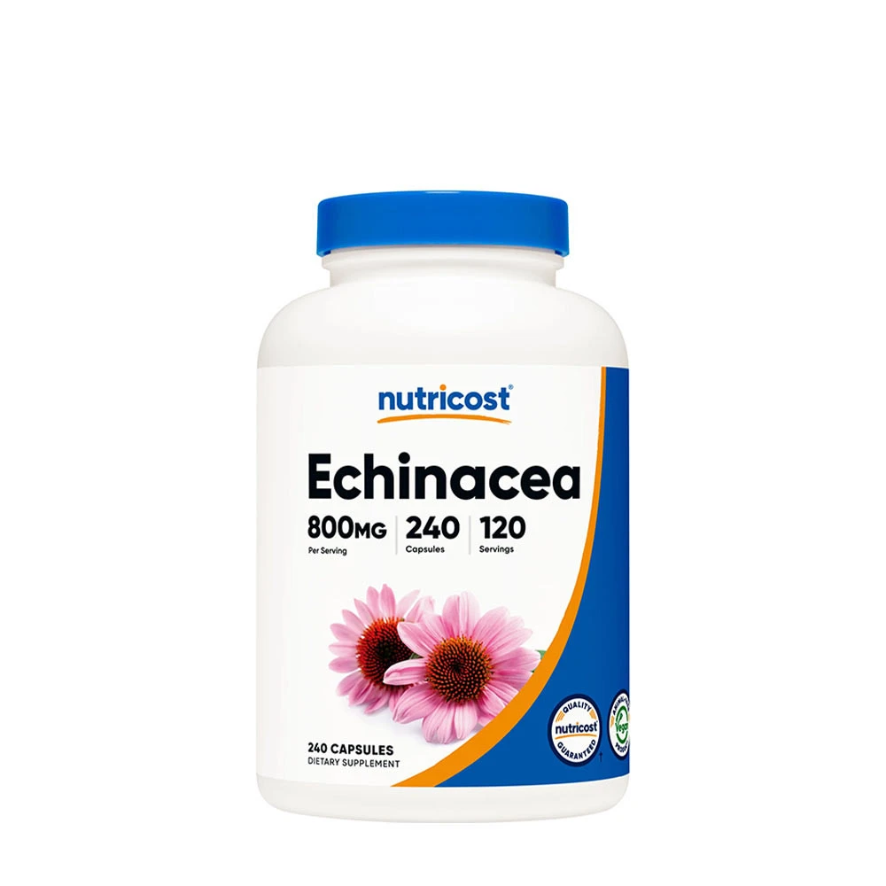 Nutricost - Echinacea 800 mg, 240 kapsler