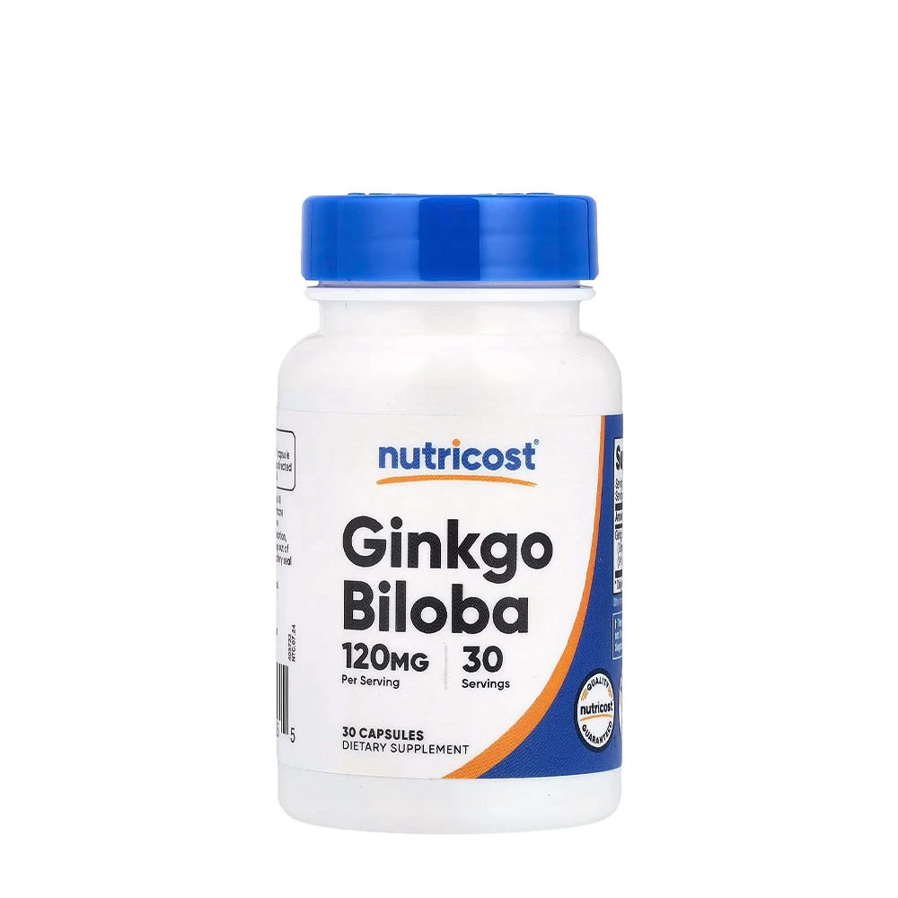 Nutricost - Ginkgo Biloba 30 kapsler