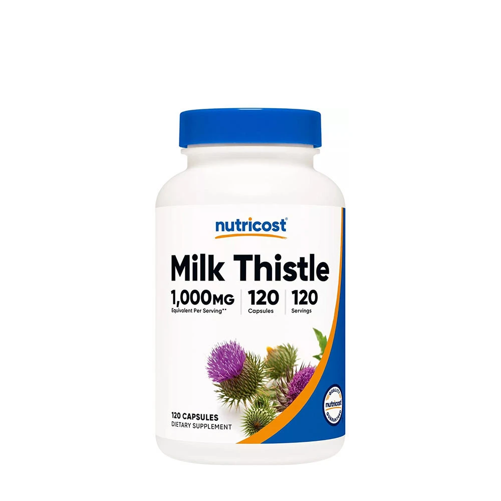 Nutricost - Mælketidsel 1000 mg, 120 kapsler