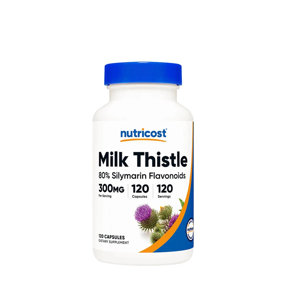 Nutricost - Milk Thistle 300 mg, 120 kapsler