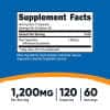 Nutricost - Rød Gær Ris Kapsler 1200 mg (120 kapsler) - Billede 2
