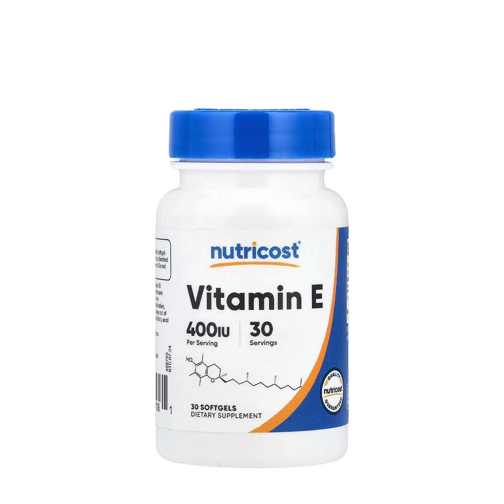 Nutricost - Vitamin E 400 IU, 30 Softgels