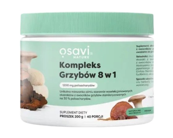 OSAVI 8-in-1 Mushroom Complex (200 g)