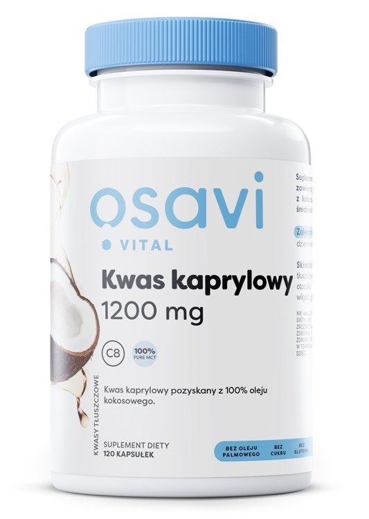 Osavi - Kaprylsyre 600 mg (120 kapsler)