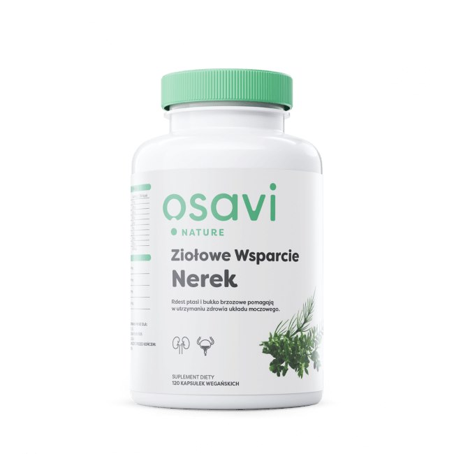 Osavi - Urtebaseret Nyrestøtte 120 kapsler