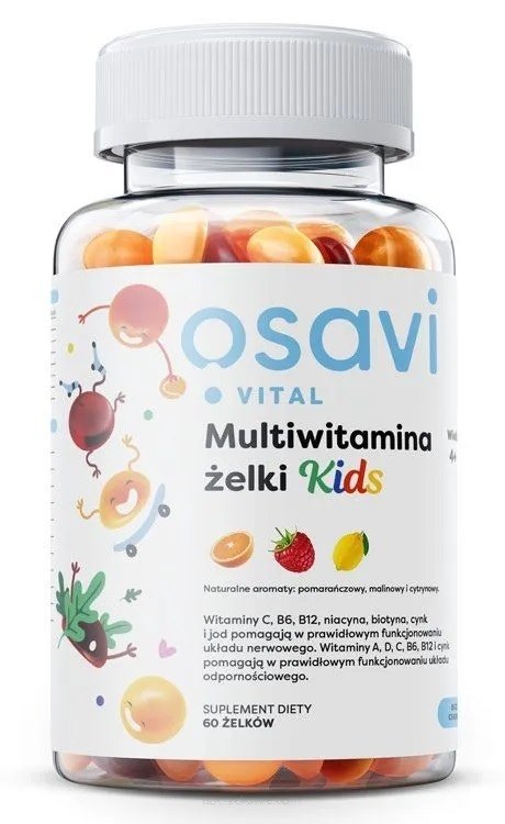 Osavi - Multivitamin til børn, 60 gummies