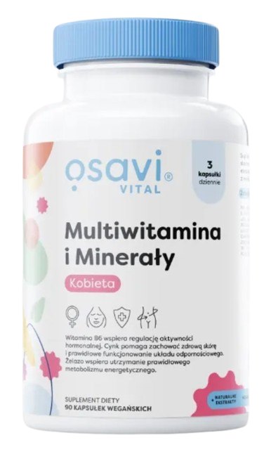OSAVI Multivitamins and Minerals for Women (90 caps)