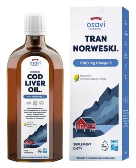 OSAVI Norwegian cod liver oil