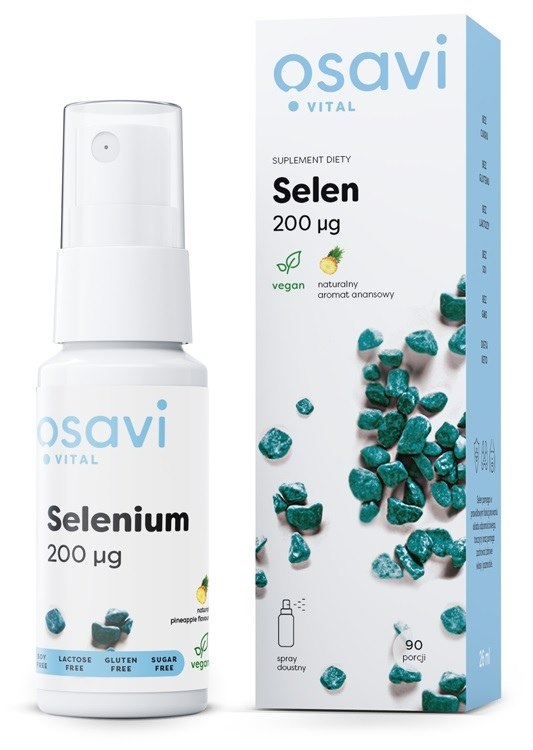 Osavi - Selen 200 mcg pr. servering, ananassmag (26 ml)