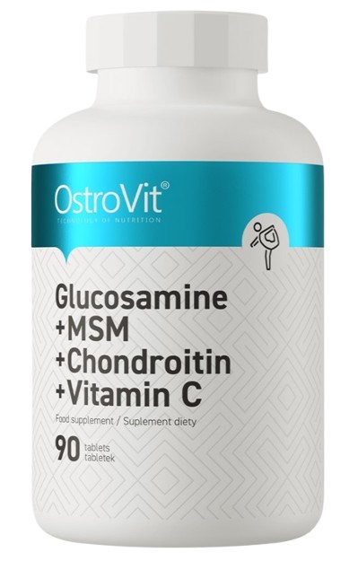 OstroVit - Glucosamin + MSM + Chondroitin + Vitamin C 90 tabs