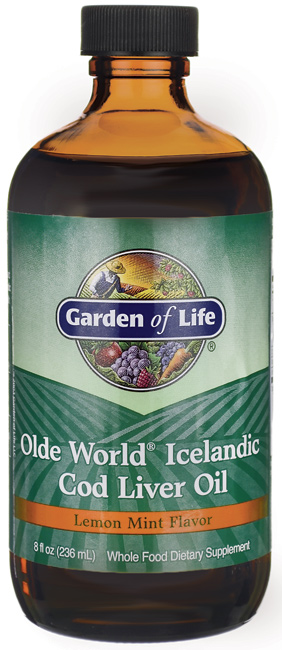 Gammeldags Islandsk Torskeleverolie, Citronmynte - 236 ml