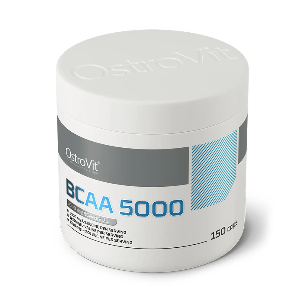 OstroVit - BCAA 5000 mg, 150 kapsler - Billede 3