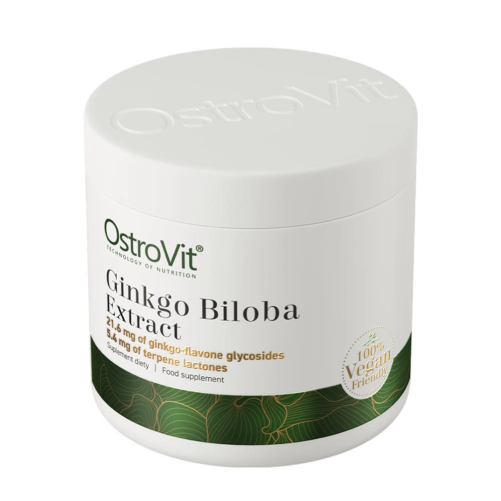 OstroVit - Ginkgo Biloba Ekstrakt Vege 50 g - Billede 3