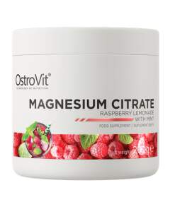 Ostrovit Magnesium Citrate - raspberry lemonade with mint (200 g)