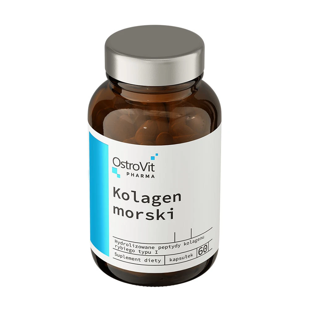 OstroVit - Pharma Marine Collagen 60 kapsler - Billede 3