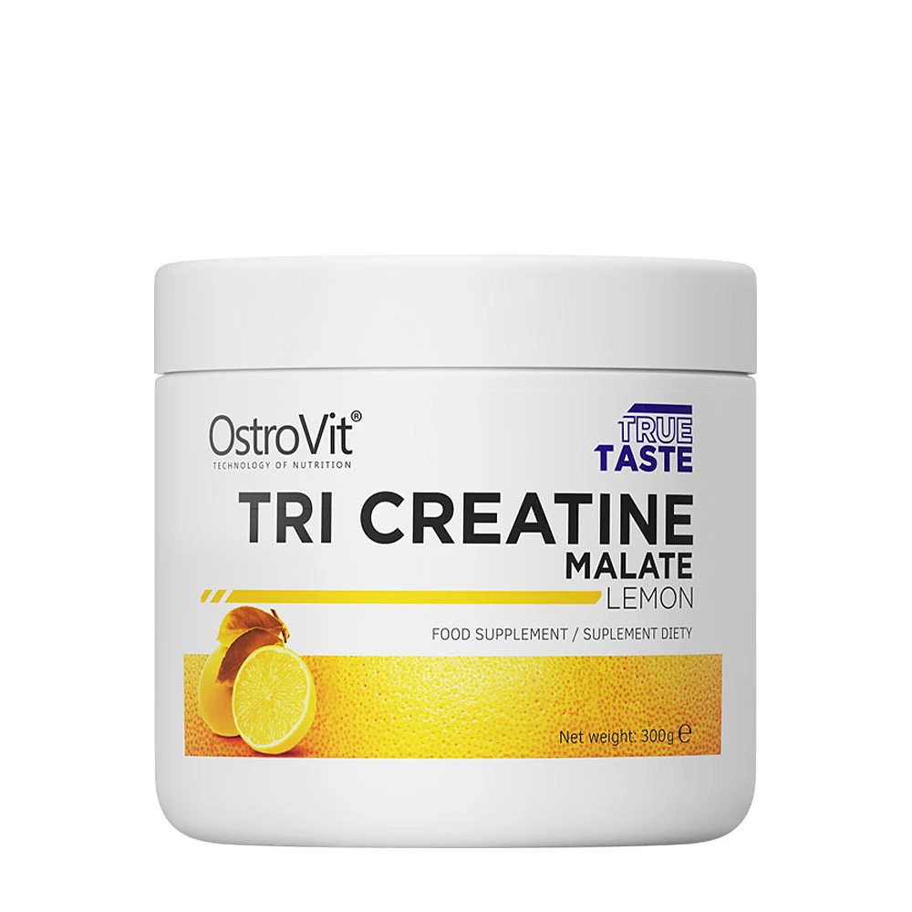 Ostrovit - Tri-Creatine Malate 300 g, Lemon