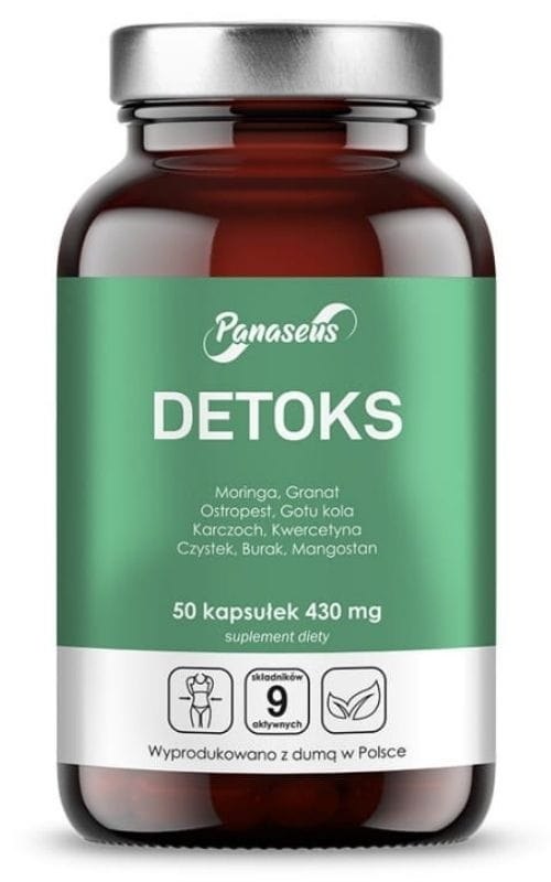 Panaseus - Detox 50 kapsler