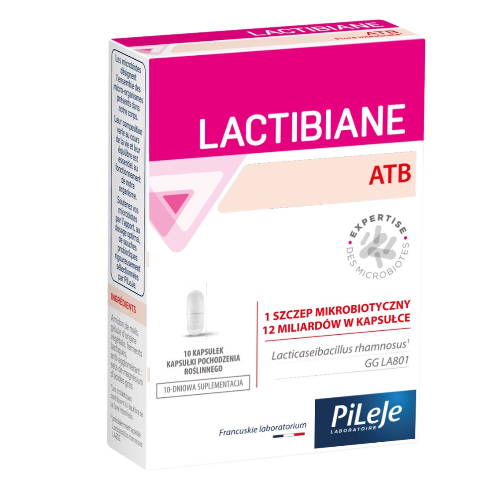 PiLeJe - Lactibiane ATB 10 kapsler