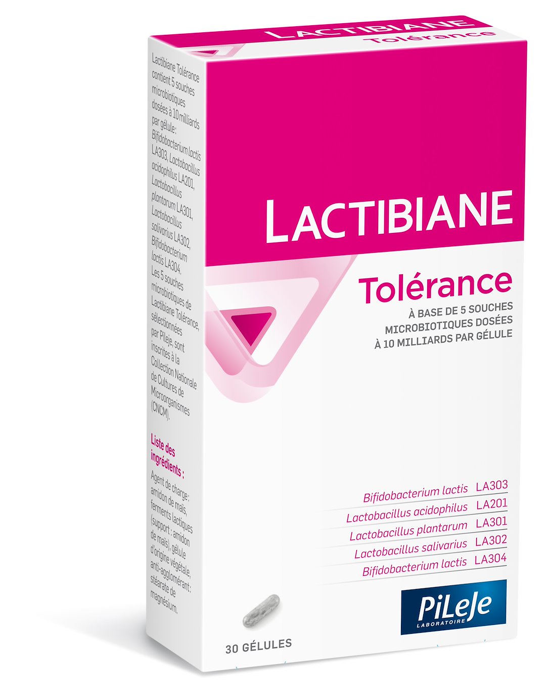 PiLeJe - Lactibiane Tolerance 30 kapsler