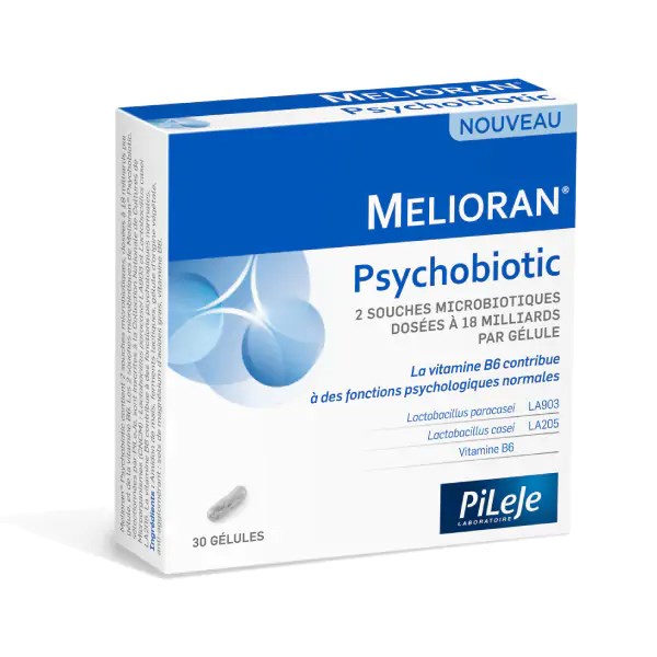 PiLeJe - Melioran Psychobiotic 30 kapsler