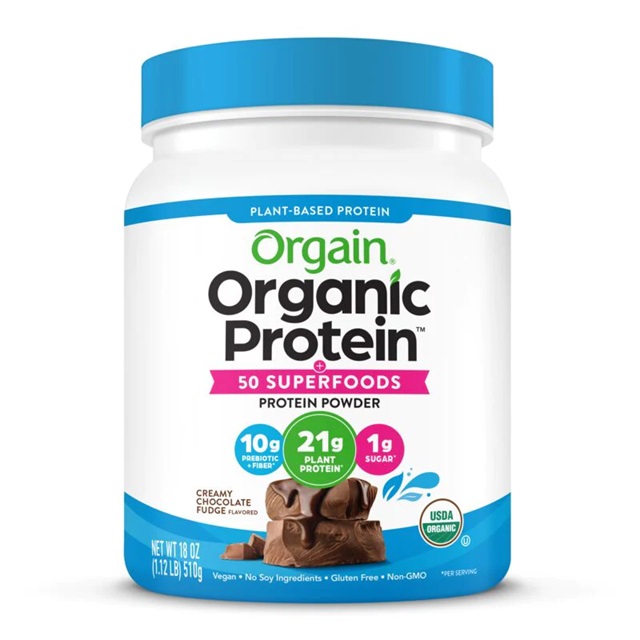 Økologisk Protein + 50 Superfoods, Cremet Chokolade Fudge - 510g