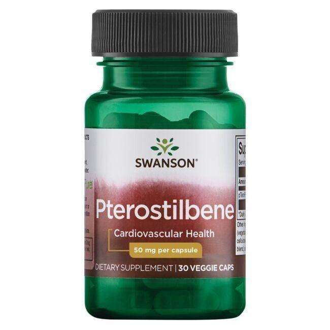 Pterostilben, 50 mg - 30 vegetabilske kapsler