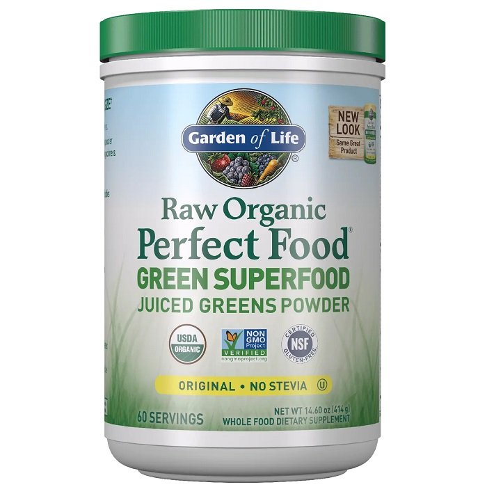 Rå Økologisk Perfect Food Grøn Superfood - 414-570 gram