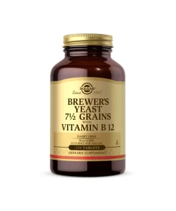 SOLGAR Brewer's Yeast 7 1/2 Grains with Vitamin B12 (250 tabs)