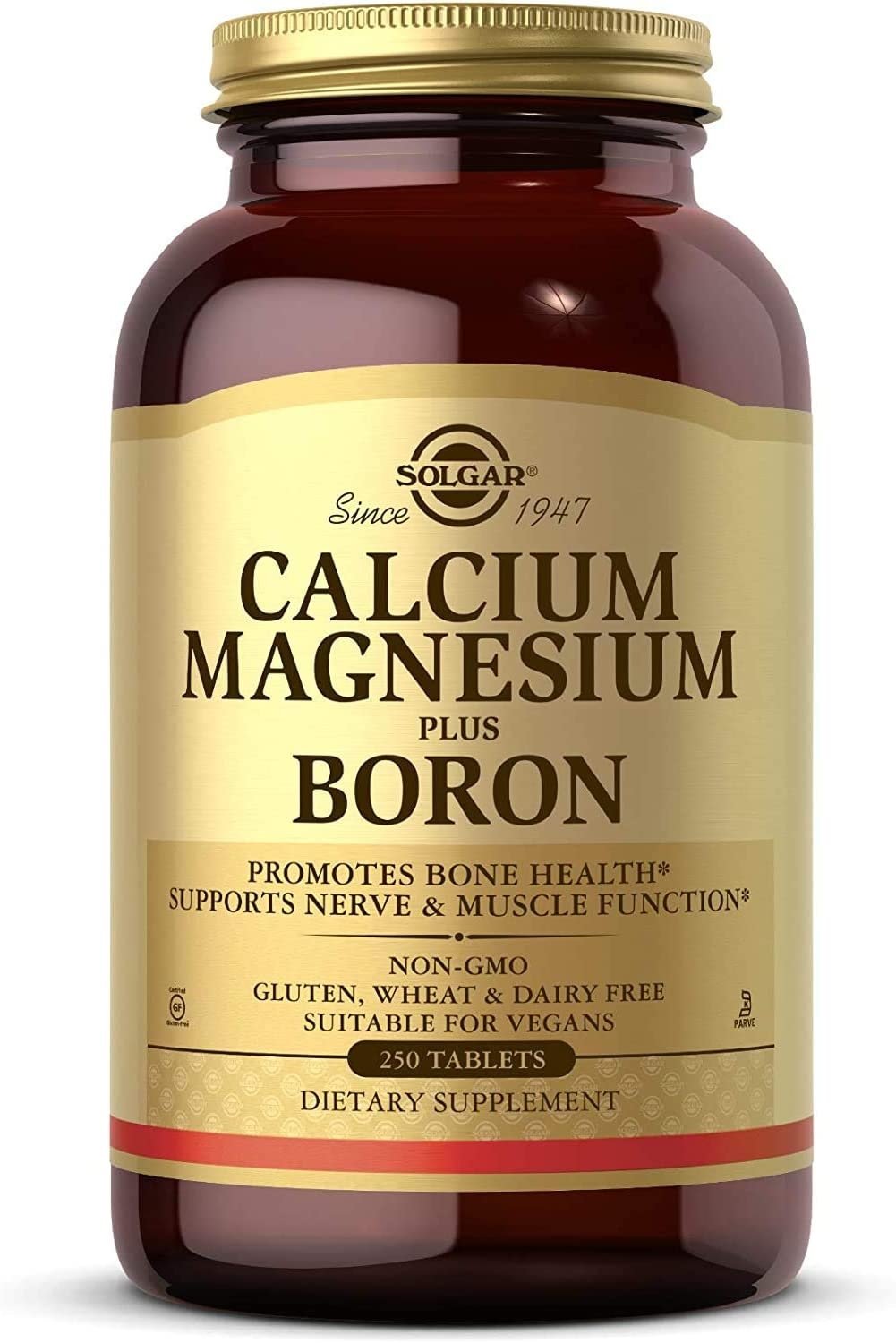 SOLGAR Calcium Magnesium plus Boron (250 tabs)
