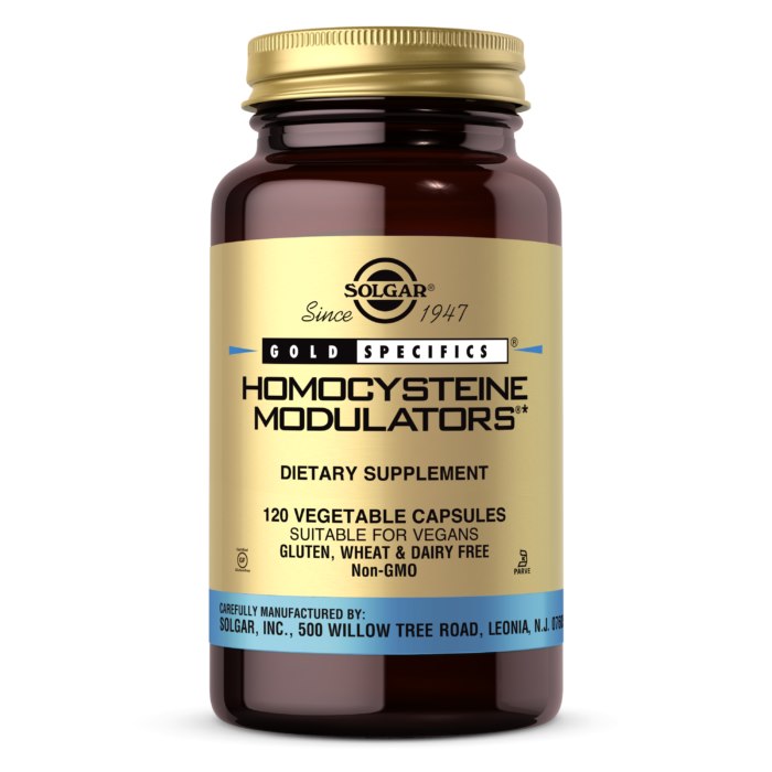 SOLGAR Homocysteine Modulators (120 caps)