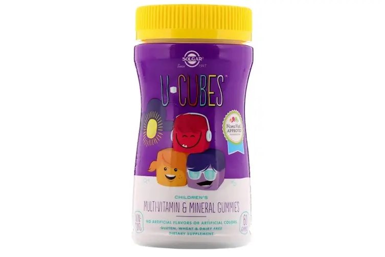 SOLGAR U-Cubes Multi-Vitamin & Minerals (60 gummies)