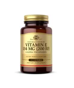 SOLGAR Vitamin E 134 mg (200 IU) pure d-Alpha Tocopherol (100 gels))