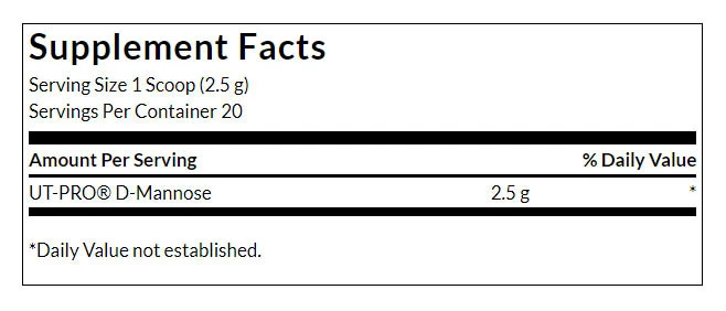 D-Mannose, pulver - 50g - Billede 2