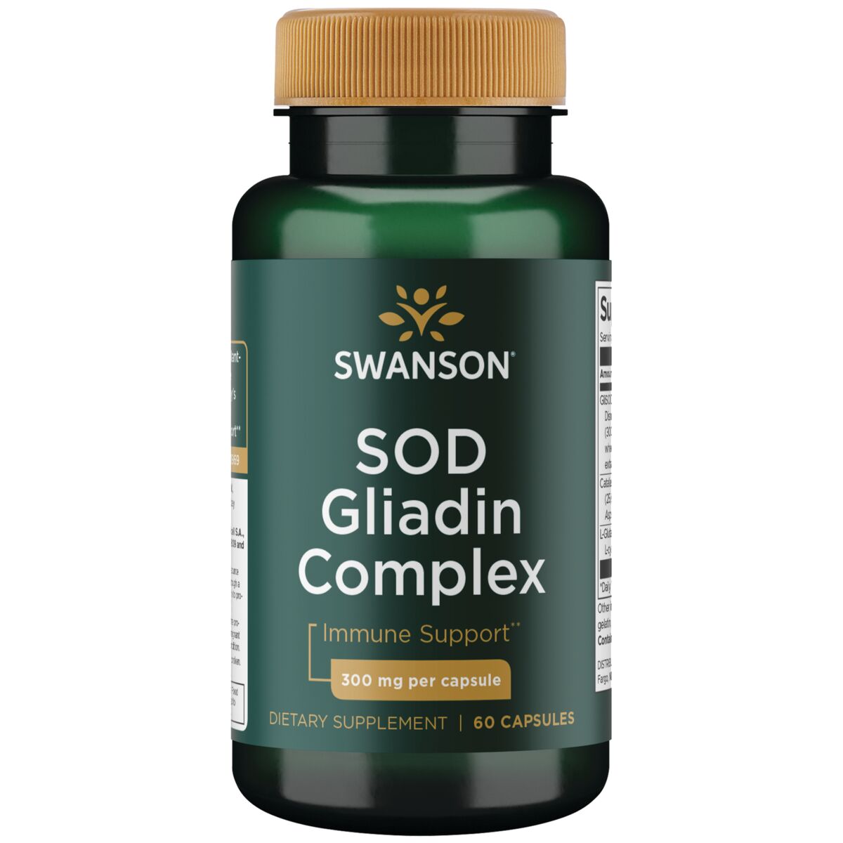 Swanson - SOD Gliadin Complex 60 kapsler