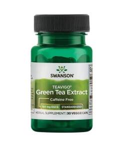 SWANSON TEAVIGO extr. z zielonej herbaty 30vcaps
