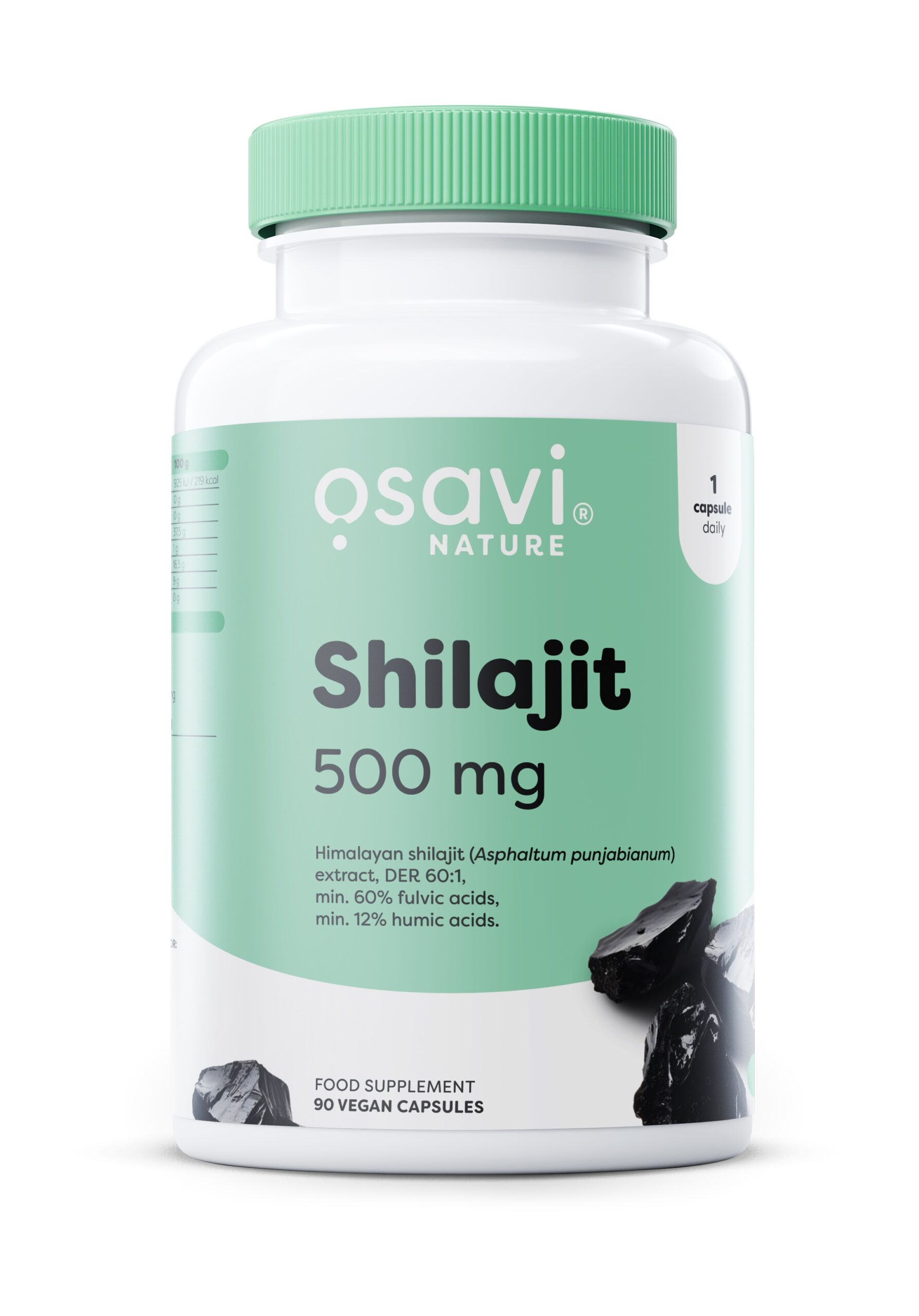 Osavi - Shilajit 500 mg, 90 veganske kapsler
